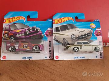 hot wheels Ford Escort e Ford Cortina Lotus
