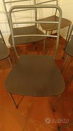 6 sedie in blocco