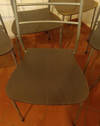 6 sedie in blocco