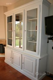 credenza con vetrina come nuova