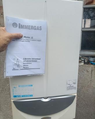 caldaia immergas Nike Maior camera aperta gas meta