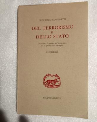 Del terrorismo e dello Stato, G. Sanguinetti