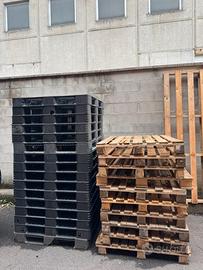 Bancali in plastica o legno