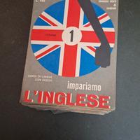 Collezione vinili 45 giri Impariamo l'inglese 1962