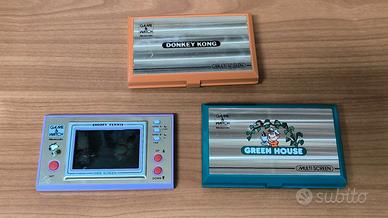 Nintendo Game & Watch originali anni 80
