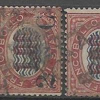 Francobolli di servizio del 1875 °