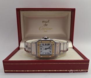 Cartier santos carree galbee lady 0902