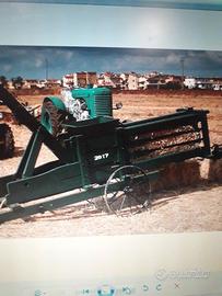 pressa agricola in legno