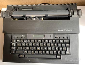 Macchina da scrivere Olivetti ET Compact 60