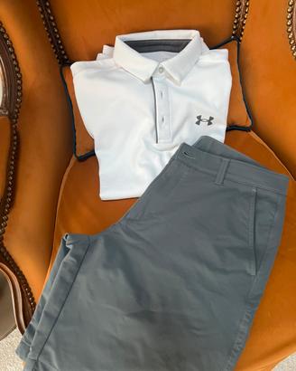 Golf. Abbigliamento. Completo estivo Under Armour