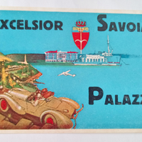 Etichetta bagaglio Trieste Hotel Excelsior Savoia