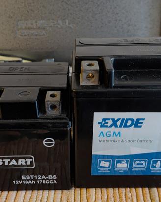 batteria moto nuova 12V  Exide ETX-12BS