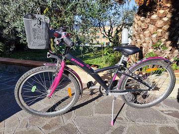 Bicicletta Bambina Btwin dimensioni ruota 24x1,75