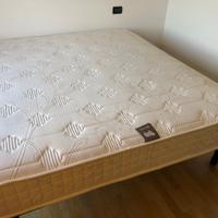 Materasso matrimoniale a molle,merinos- cotone