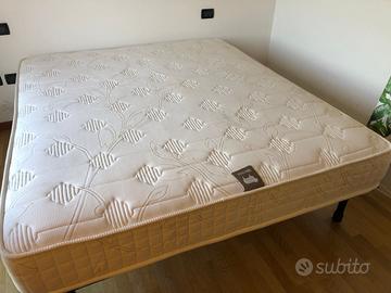 Materasso matrimoniale a molle,merinos- cotone