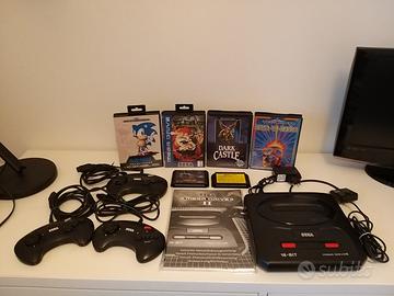 Lotto Sega Mega Drive II + giochi