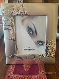 Cornice in bilaminato e argento