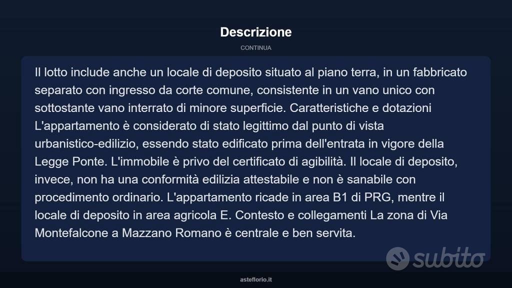 Appartamento – Mazzano Romano, Borgo, Roma Capitale - Vista 5