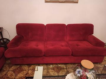 divano rosso