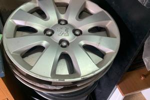 Peugeot 207(dal 2006)cerchi da “15+ copri cerchi