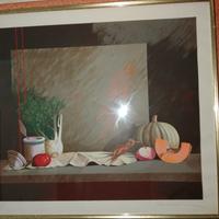 Quadro firmato, grande,per ristorante o cucina