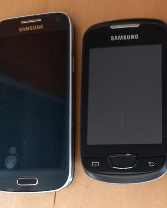 Cellulari Samsung S4 Mini e Mini GT vintage
