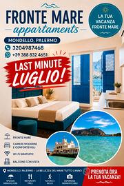 Appartamenti fronte spiaggia a Mondello
