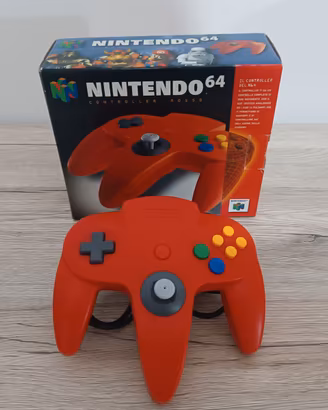 JOYSTICK JOYPAD controller NINTENDO 64 N64 ROSSO R
