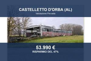 Immobile in asta di 815 m² a Castelletto d'Orba