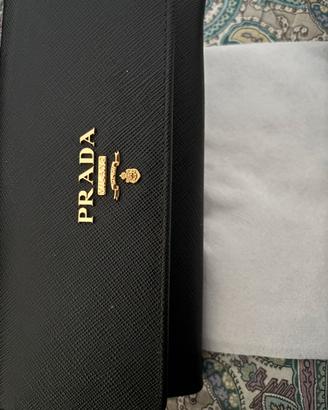 Portafoglio grande Prada