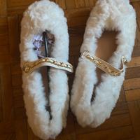 Ballerine orsachiotto . Ecopelliccia Bellissime