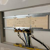 Cartongesso imbiancatura finestra gesso