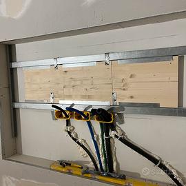 Cartongesso imbiancatura finestra gesso