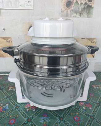 Forno LAREL Alogeno-13lt-ventilato-1400W multifunz