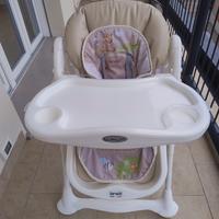 Seggiolone con sdraietta brevi