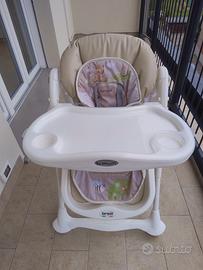 Seggiolone con sdraietta brevi