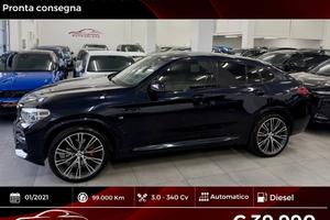 Bmw X4 xDriveM40d 3.0 340cv M-sport FINANZIABILE