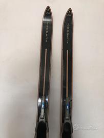 Splendido paio di sci d'epoca Lamborghini Furggen