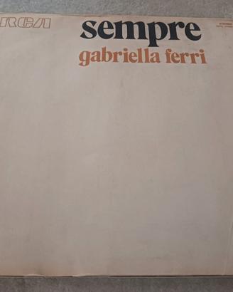 33 giri Gabriella Ferri - Sempre (1973) 1st press