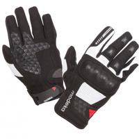 Guanti Moto MODEKA FUEGO Neri Bianchi Rossi