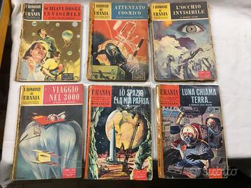 Urania ORIGINALI, 15 numeri dal 1953 al 1975