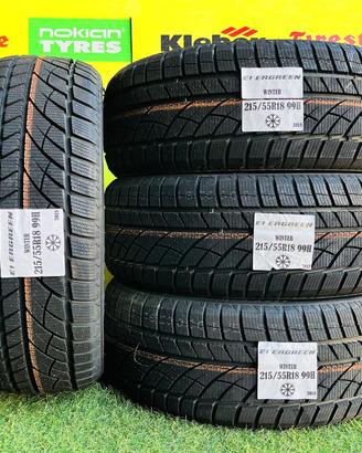 X4: Invernali 215/55R18 99H - EVERGREEN- al 100%