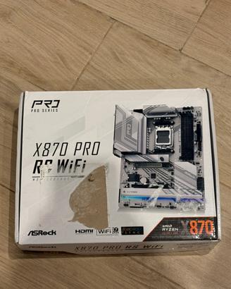 ASRock X870 PRO RS WIFI nuova sigillata AM5 DDR5