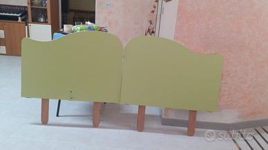 2 testiere da letto