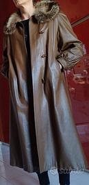 Cappotto sartoriale in pelle