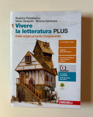 1 Vivere la letteratura plus - Italiano-Zanichelli
