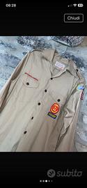 Camicia vintage Boy Scout americani originale