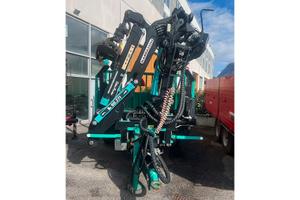 RIMORCHIO PIZETA FORESTALE 3 ASSI con GRU