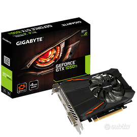GPU Gigabyte NVIDIA GTX 1050 Ti - 4GB Single fan