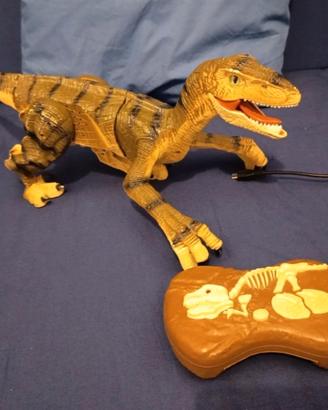 dinosauro giocattolo velociraptor telecomandato 